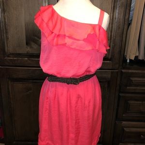 City Triangle one shoulder dress